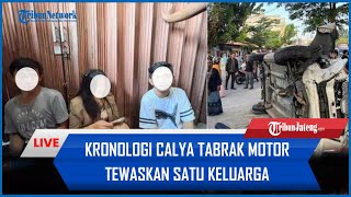 🔴 Kronologi Calya Tabrak Motor Tewaskan Satu keluarga di Riau, Sopir Mabuk \u0026 Positif Narkoba