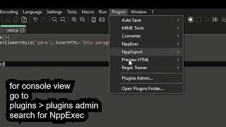 notepad++ HTML,CSS,JS complete Setup