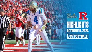 UCLA at Rutgers | Highlights | Big Ten Football | 10/19/2024