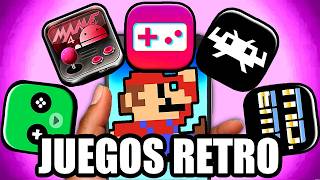 TOP 5 EMULADORES de JUEGOS RETRO en ANDROID 2024😲 MEJORES EMULADORES RETRO en ANDROID