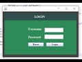Simple Java Login Form for beginners| Java Eclipse GUI for beginners