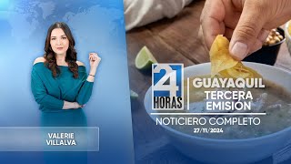 Noticiero de Guayaquil (Tercera Emisión 27/11/24)