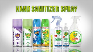 Attack Hand Spray Sanitizer