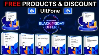 FREE UltFone Product License key Giveaway Thanksgiving \u0026 Black Friday Sale|100% Win a Free Product