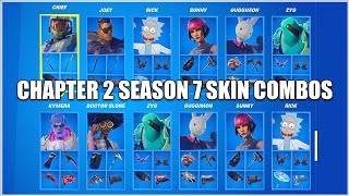 A Bunch of Chapter 2 Season 7 Battle Pass Skin Combos, Best Skin Combos in Fortnite
