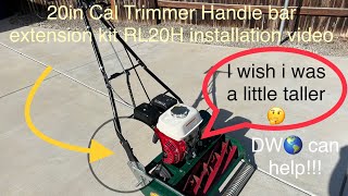 20 inch California Trimmer - RL20H Handle Extension Kit installation tutorial