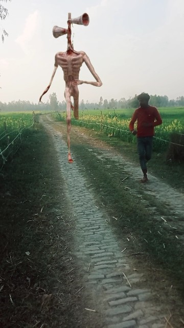 Siren Head Shorts Vfx Magic Funny Sirenhead Abhayraj0670 Youtube