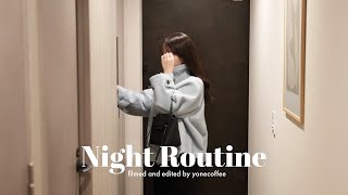 Night routine｜冬のナイトルーティン⛸️❄️｜19時に帰宅してから寝るまでの退勤後の過ごし方