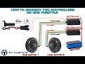 How To Connect two Hub Motor Controllers on one Throttle (Demonstration)