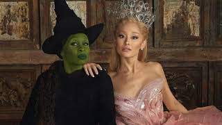 Wicked Behind the Scene Photos Ariana Grande Wicked Idina Mendzel Wicked Poster Wicked Universal