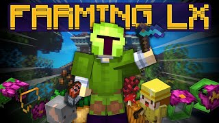 I spent 710M to get Farming 60 in Hypixel Skyblock!