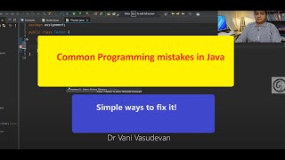 Java programming | Common mistakes | Simple Fix | Part 6