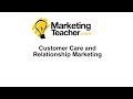 Customer Care and Relationhip Marketing