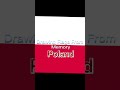 Drawing flags from memory Poland #geography #country #flags #trending #europe #subscribe #poland