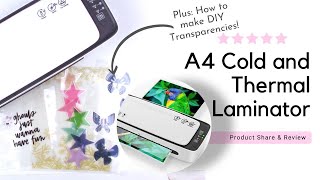 How To| DIY Album Transparencies | Laminator Review |***Jessica Grace***