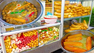 Delicious combination! $0.75 Meatballs Bread - Cambodian Street Food