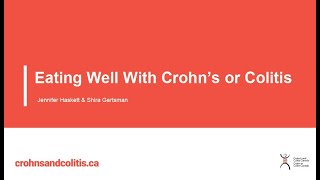Eating Well With Crohn's or Colitis