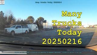 Many Trucks Today 20250216