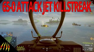 65-0 Attack Jet Killstreak - Battlefield 4