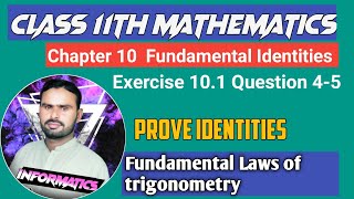 FSc Part 1 Mathematics  , Chapter 10||  Exercise 10.1|| Question 4-5-  11th Class Math