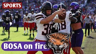 Texas Tech kicker has 2-word message for the Nick Bosa after MAGA message