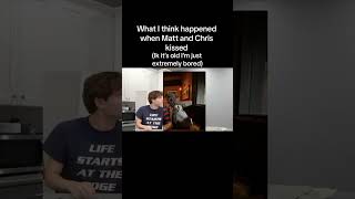 LMAO I remember chris pretending like he didn't know what Matt was talking about 😭