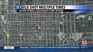Police seek shooter after Fort Wayne child shot in home