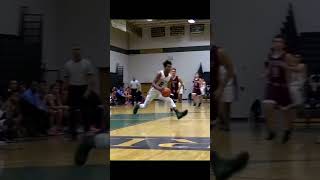 360 in between legs dunk in high school!