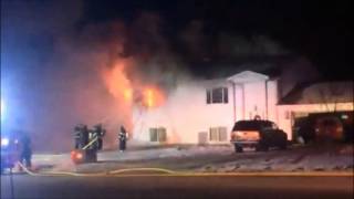 More video on house fire on 3200 block, 1st Ave. NW, Willmar, Minn.