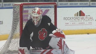 IceHogs goaltender Drew Commesso joining team USA for the World Championships