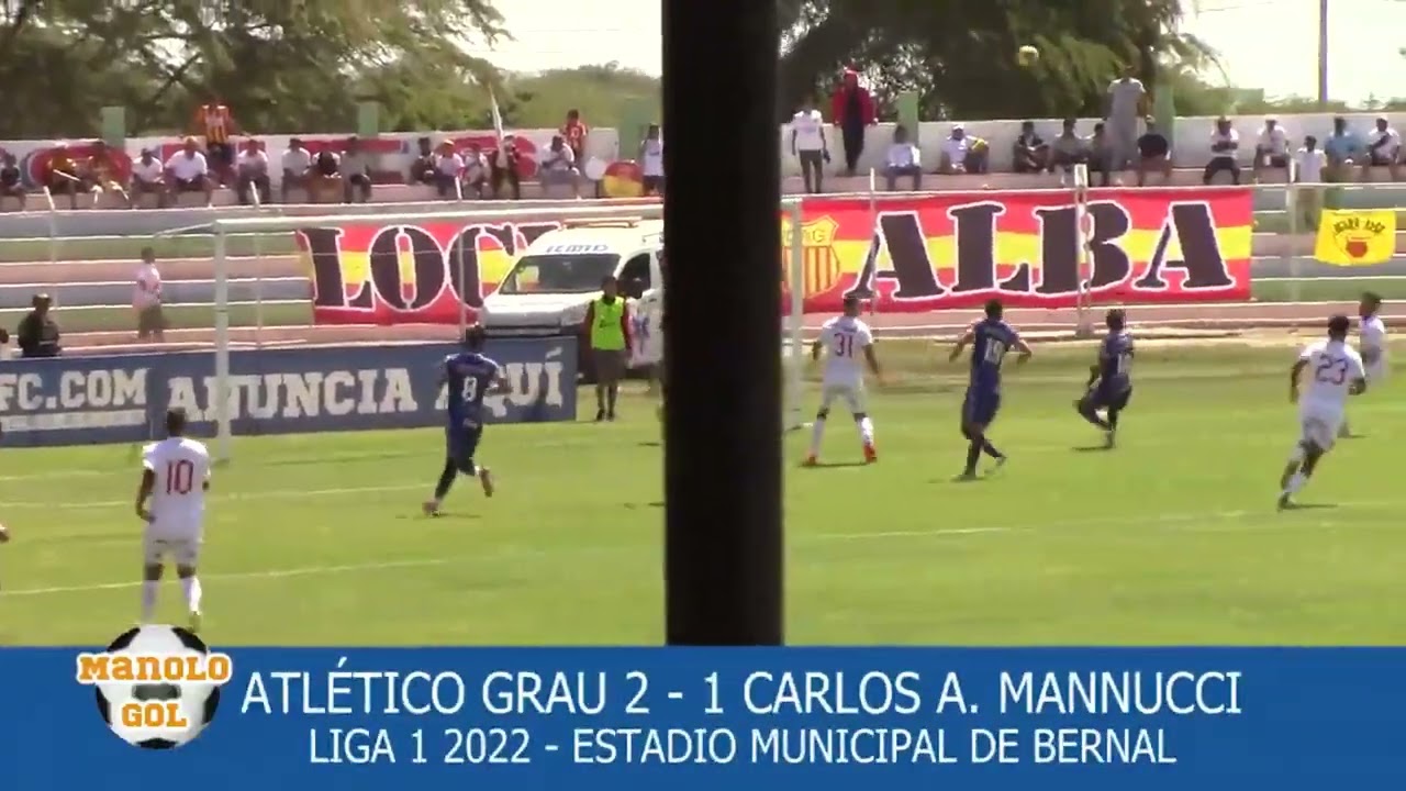 Atletico Grau 2 VS Club Carlos A. Mannucci 1 - YouTube