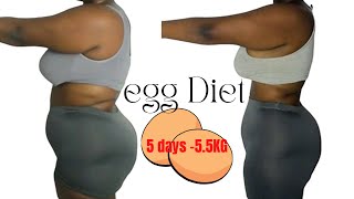 I lost 12lbs in 5 days | Egg Diet Results (-5.5Kg)
