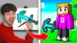 Alles Wat Ik Teken Krijg Ik in Minecraft! 🎨