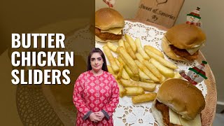 Mazedar Butter Chicken Sliders Recipe🤤🤩🍔 By Chef Sumera|Sliders #recipes | #chickensliders #recipe