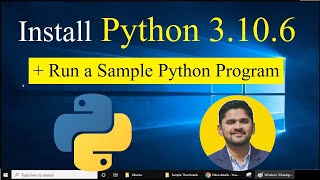 How to install Python 3.10.6 on Windows 10
