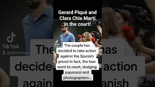 Gerard Piqué and Clara Chia Marti#gerardpiqué #clarachiamarti#shakira #celebrity#jordimartin #foryou