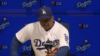 SD@LAD: Roberts on 5-2 loss to Padres