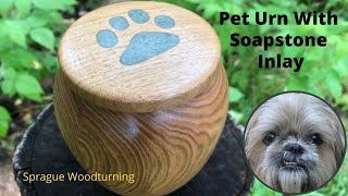 Woodturning - How to Make a Custom Inlayed Pet Urn