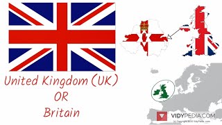 United Kingdom UK - History and Geography in 4 minutes - mini history - mini geography