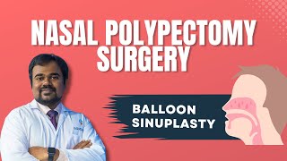 [4K] Nasal polyposis surgery | Polypectomy | Hydrodebrider \u0026 Navigation Sinus surgery