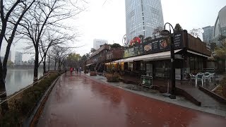 [ 4K ] Korea,  Walking around Seokchon Station,  석촌역 주변 산책