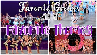 Favorite Group Dances from My Favorite THEMES!!