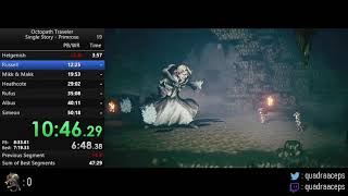 (Current WR) Octopath Traveler (Primrose) Single Story Speedrun in 48:40 [Switch]