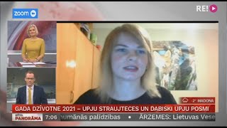 Gada dzīvotne 2021 - upju straujteces un dabiski upju posmi