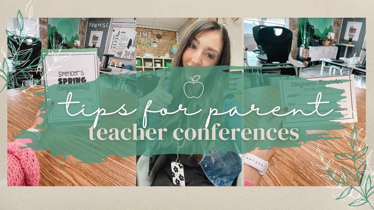 Tips For Parent Teacher Conferences Teacher Vlog Conference Ideas 2nd ...