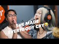 JANINE BERDIN WITH HER ORIGINAL SONG 