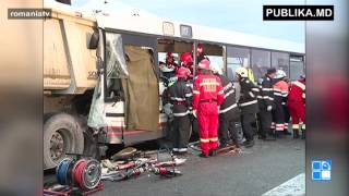 ACCIDENT GROAZNIC în Prahova, România.