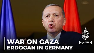 Turkish president calls for two-state solution.