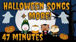 Halloween Songs plus more! | Kids Song Compilation | The Singing Walrus