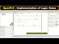 OpenPLC Tutorials - Implementation of Logic Gates